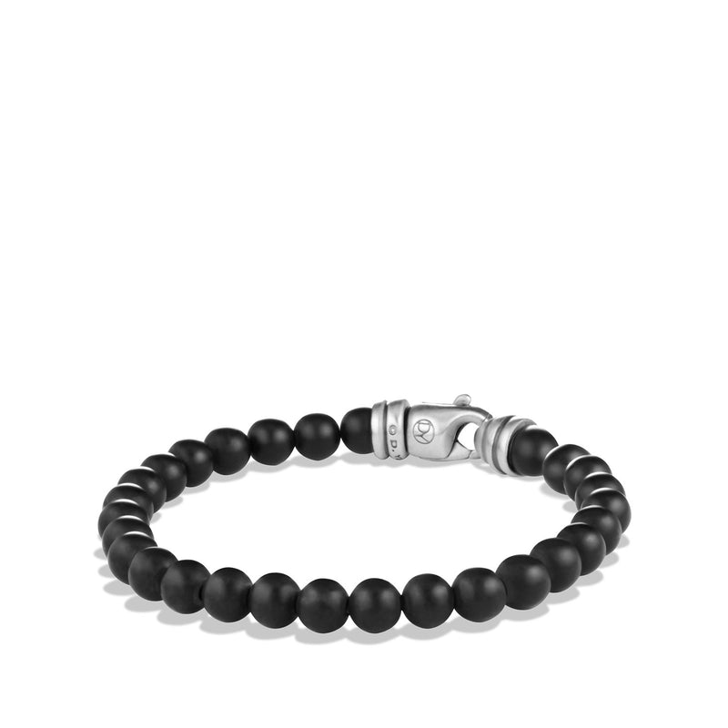 Men's Spiritual Beads Bracelet with Black Onyx 6MM – NAGI