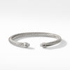 David Yurman 5MM Cable Classics Bracelet with Diamonds