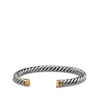 David Yurman Men's Cuff Bracelet with 18K Gold