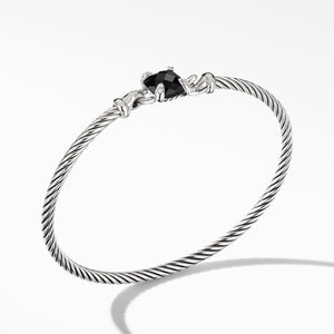 David Yurman Chatelaine Bracelet with Diamonds, Hook Clasp