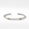 David Yurman Helena Wrap Two-Tone Diamond Bracelet