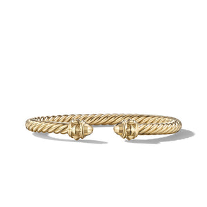 David Yurman Renaissance Bracelet in 18K Yellow Gold, 5MM