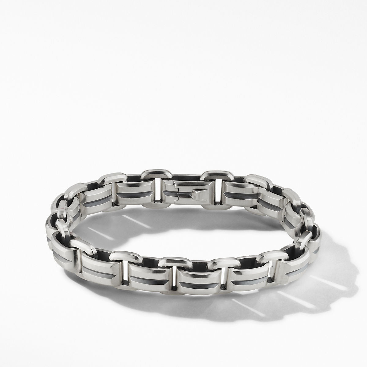 David Yurman Men's Streamline Cuff Bracelet - Sterling Silver - Size Medium