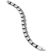 David Yurman Gents Sculpted Cable Woven Tile Bracelet in Sterling Silver