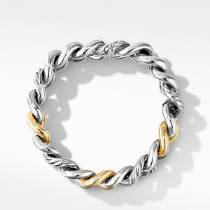 David Yurman Belmont Curb Chain Bracelet with 14K Yellow Gold