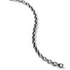David Yurman Gents Torqued Faceted Chain Link Bracelet