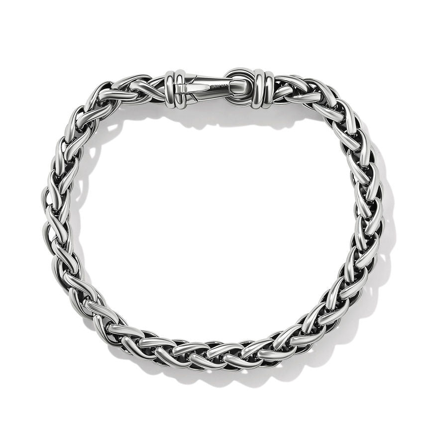 DAVID YURMAN 7mm STERLING SILVER & 14KY CLASSIC CABLE BRACELET WITH BL -  Simply Posh Consign