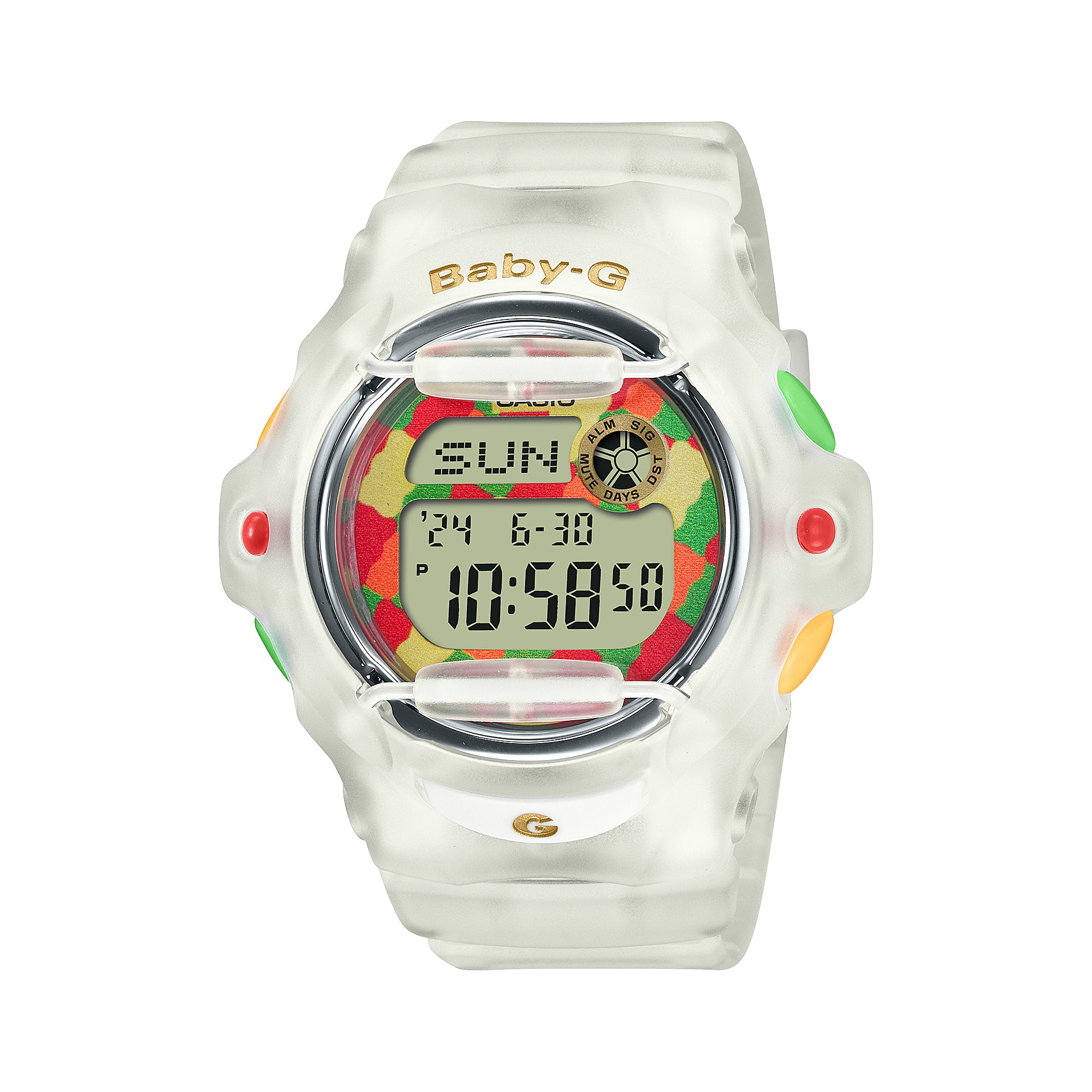 Institut cigaret Sæt ud Casio G-Shock Haribo Gummi Gummy Bear Baby-G Watch BG169HRB-7 – NAGI