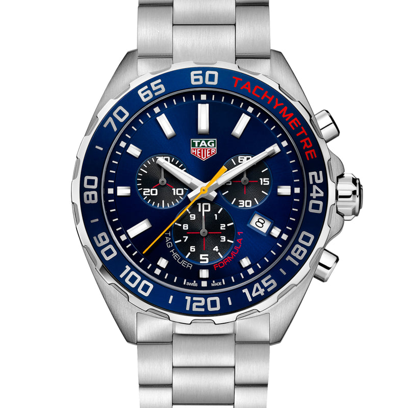 suppe emulering Garanti TAG Heuer 43MM Formula 1 Red Bull Racing Chronograph Quartz Watch CAZ1 –  NAGI