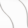 David Yurman Box Chain Mens Necklace, 1.7mm