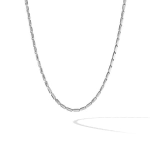 David Yurman Gents Faceted Link Necklace