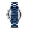 Shinola Canfield Sport 40MM Blue Mother of Pearl Chronograph Cobalt Blue Ceramic Bracelet Watch