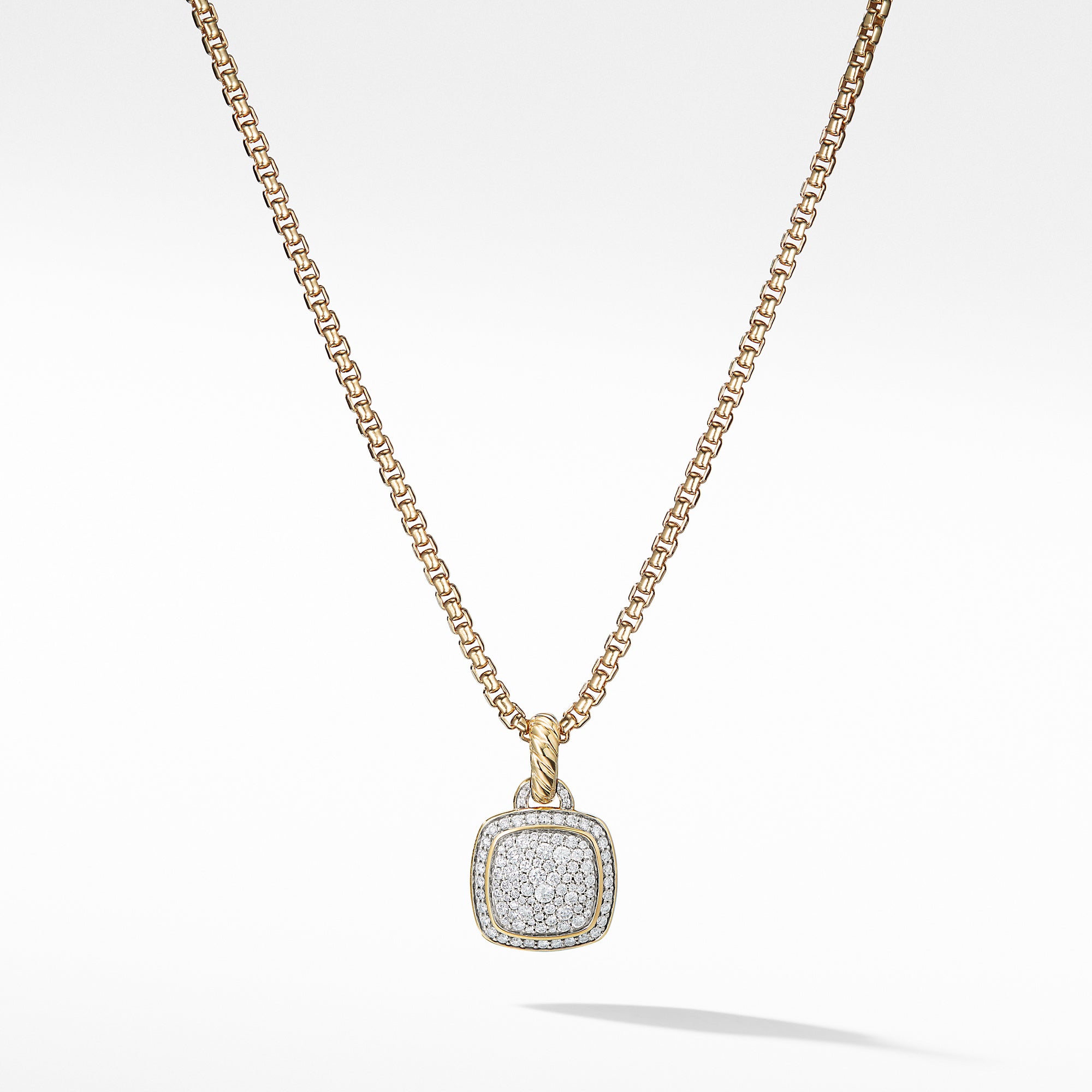 David Yurman Albion 11MM 18k Gold Pendant with Diamonds – NAGI