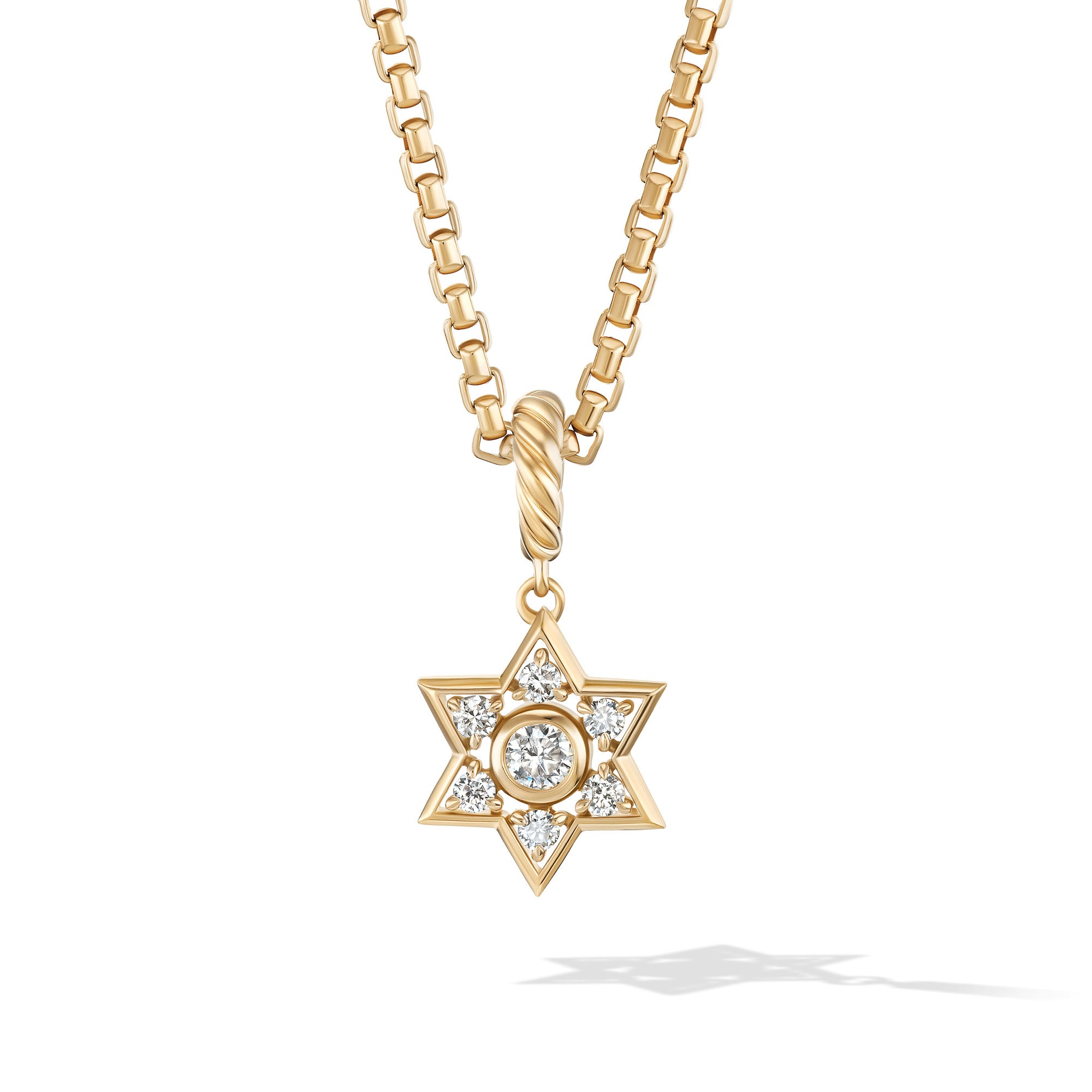 David Yurman Angelika Four Point .24ctw Diamond Enhancer Pendant Neckl -  State St. Jewelers