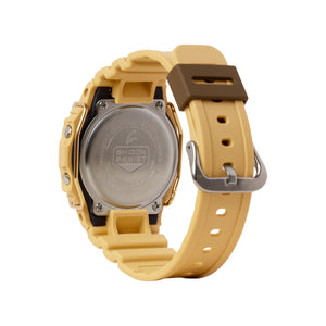 vCASIO G-SHOCK DW5600PT-5 Gold IP Yellow Tone Protector Digital Watch