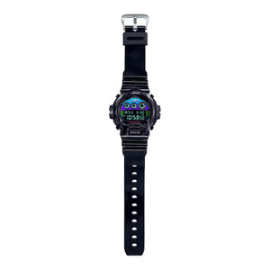 Casio G-Shock DW6900RGB-1 Rainbow Glossy Black Gamers Digital Watch