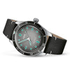 Oris Divers Sixty-Five 40MM Glow Grey Gradient Dial Black Leather Strap Watch 01 733 7707 4053-07 5 20 89