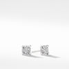 David Yurman Chatelaine 5MM Stud Earrings with Diamonds in 18K White Gold