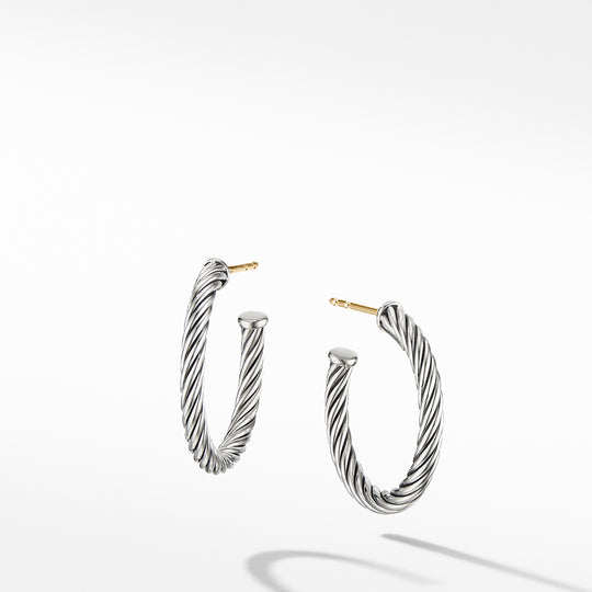 David Yurman Cable Hoop Earrings Small – NAGI