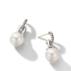 DY Madison Pearl Chain Drop Earrings