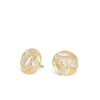 Page Sargisson 18k Gold Geometric Melee Diamond stud Earrings