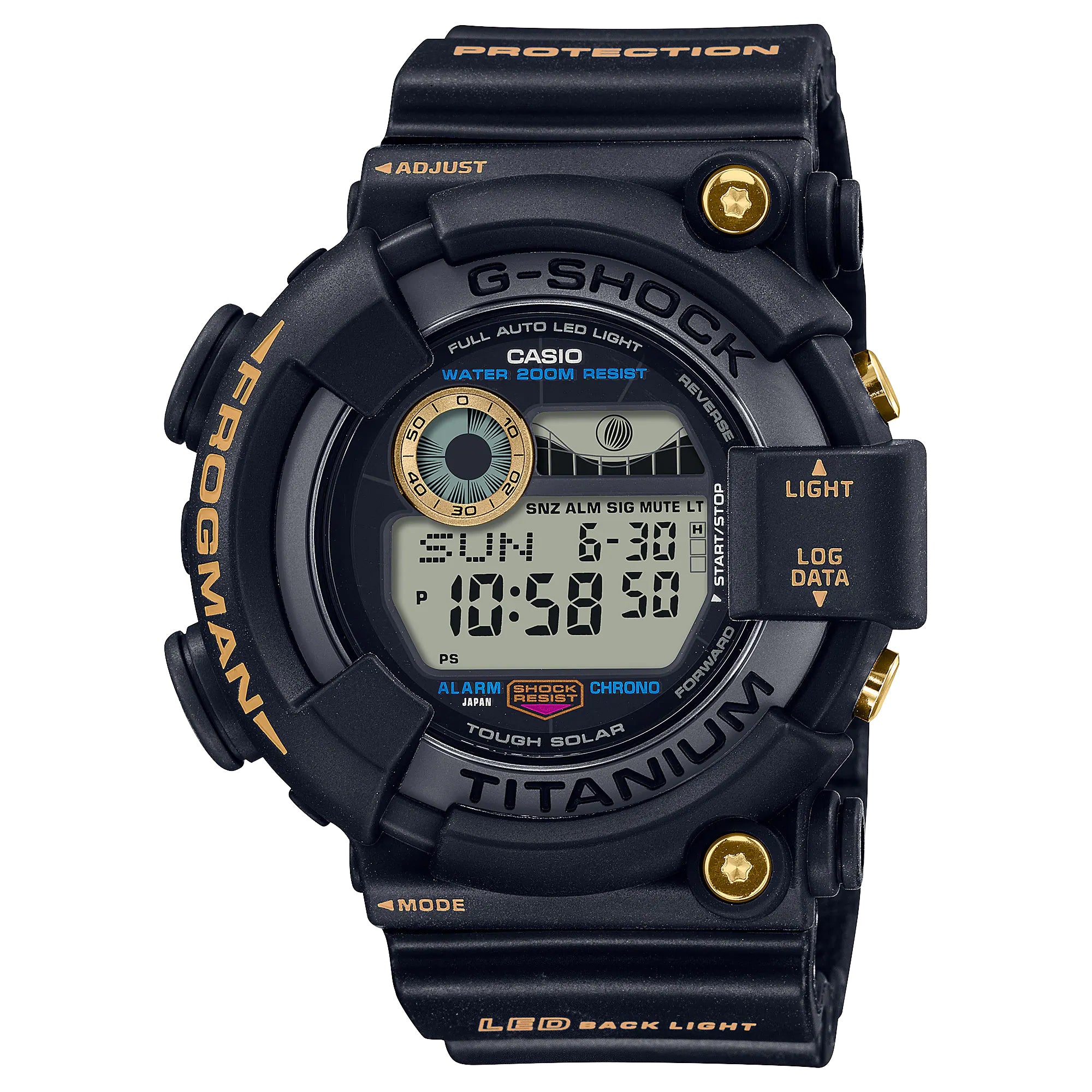 G-Shock FROGMAN Digital Titanium 30th Anniversary 8200 Diver Wat – NAGI