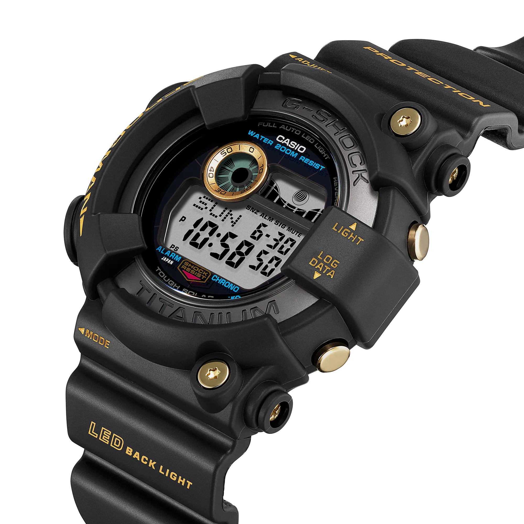 Casio G-Shock FROGMAN Digital Titanium 30th Anniversary 8200 Diver Watch  GW8230B-9A Limited