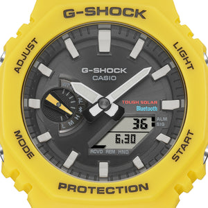 Casio G-Shock Solar Bluetooth 2100 Yellow CasiOak GAB2100C-9A