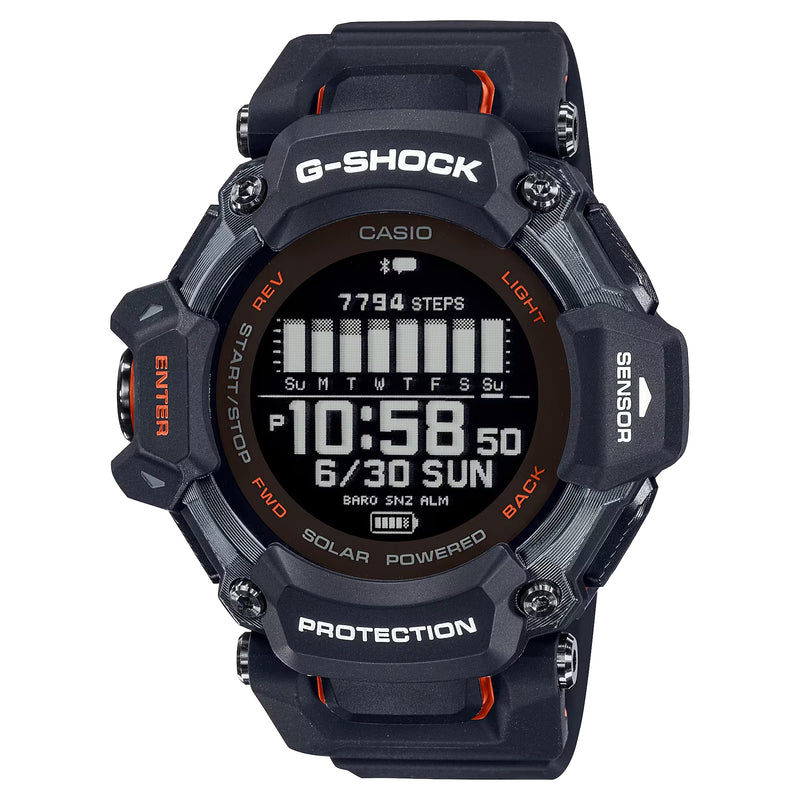 CASIO G-SHOCK GBDH2000-1A Move Heart Rate Monitor GPS Solar Activity Watch