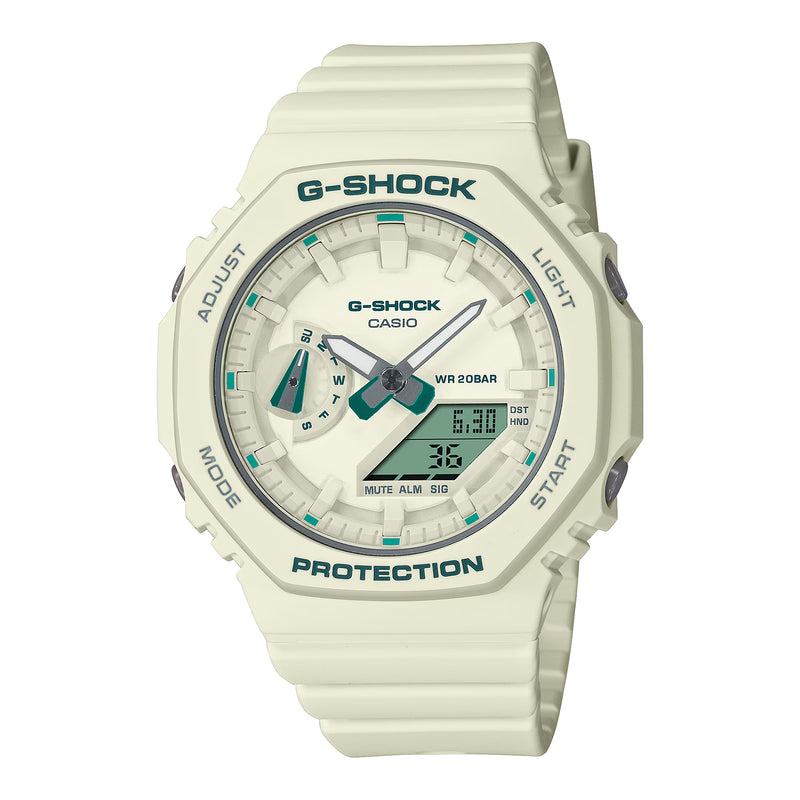 Casio G-Shock GMA-S2100 “Mini CasiOak” Green White Watch GMAS2100GA-7A