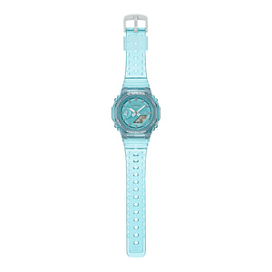 Casio G-Shock GMA-S2100 “Mini CasiOak” Blue Skeleton Metallic Watch GMAS2100SK-2A