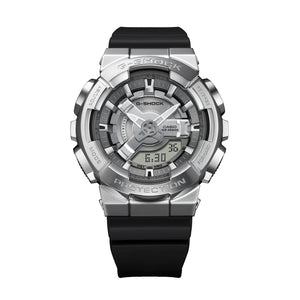 Casio G-Shock GMS GMS110-1A Metal Covered Silver Womens Watch