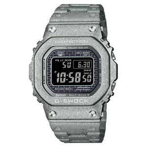 CASIO G-SHOCK GMWB5000PS-1 40th Anniversary Recrystallized Steel Bluetooth Full Metal Solar Watch
