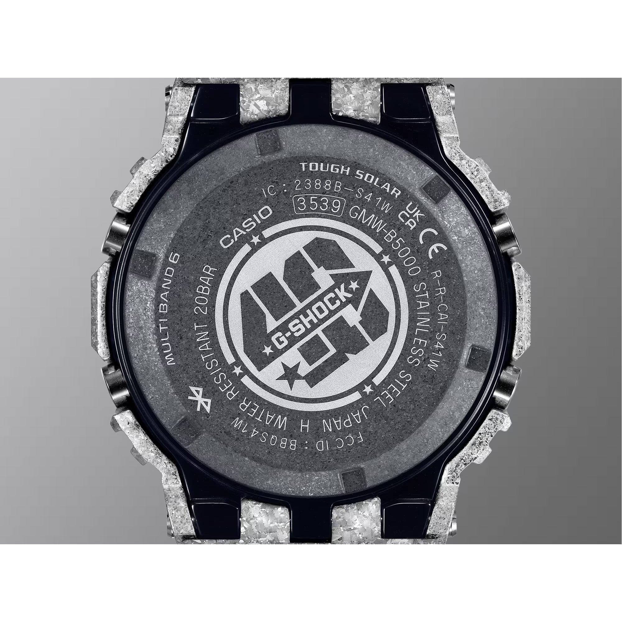 CASIO G-SHOCK Full Metal Square Black 5000 GMWB5000GD-1 Watch 