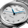 Longines Master 40MM 190th Anniversary Automatic Silver Dial Grey Leather Watch L27934732