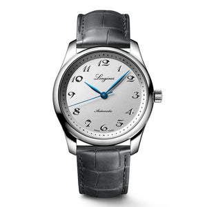 Longines Master 40MM 190th Anniversary Automatic Silver Dial Grey Leather Watch L27934732