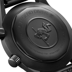 Longines 42MM Legend Diver Black PVD Coated Case Watch L37742509