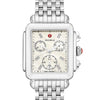 Michele Deco Chronograph Quartz Mother of Pearl Dial Diamond Markers Watch MWW06A000778