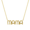 My Story The Nova "Mama" Fluted Necklace
