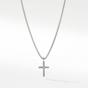 David Yurman Cross Necklace with Diamond