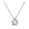 David Yurman Cable Wrap Necklace with Prasiolite and Diamonds