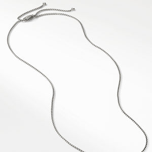 David Yurman Box Chain Necklace with Toggle Clasp