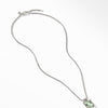 David Yurman Chatelaine Pendant Necklace with Prasiolite and Diamonds 11mm