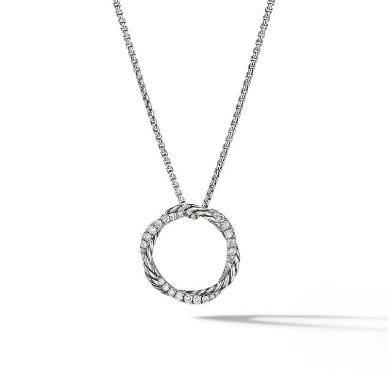 David Yurman Petite Infinity Diamond Necklace