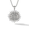 David Yurman Starburst Pendant with Diamonds 32MM