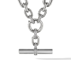 David Yurman Lexington Chain Necklace with Diamonds 9.8MM