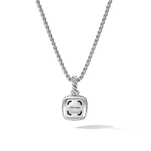 David Yurman Petite Albion Pendant Necklace with Pave Diamonds