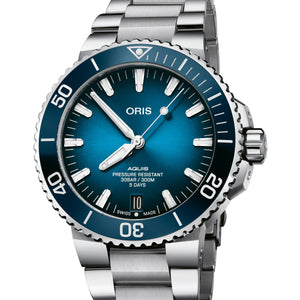 Oris Aquis Date Calibre 400 Blue Dial Steel Watch 01 400 7763 4135-078 24 09PEB