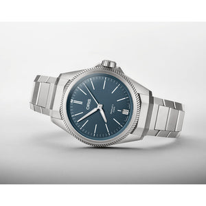 Oris ProPilot X Calibre 400 Automatic 39MM Blue Dial Titanium Watch 01 400 7778 7155-07 7 20 01TLC