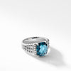 David Yurman Wheaton Ring with Diamonds 10x8mm